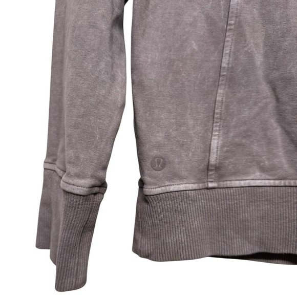 LULULEMON Scuba Crew Washed Lunar Rock 4 - Picture 10 of 11